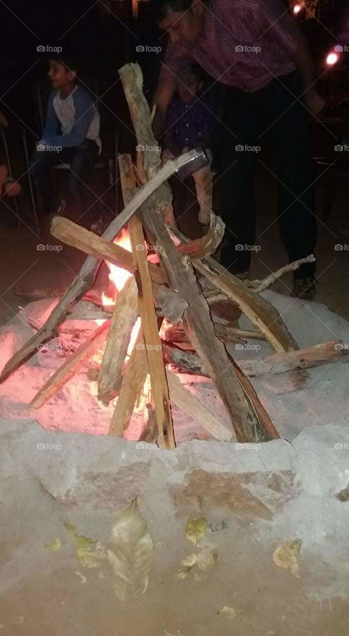 wood firework
