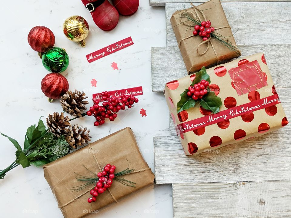 Packing Christmas Presents