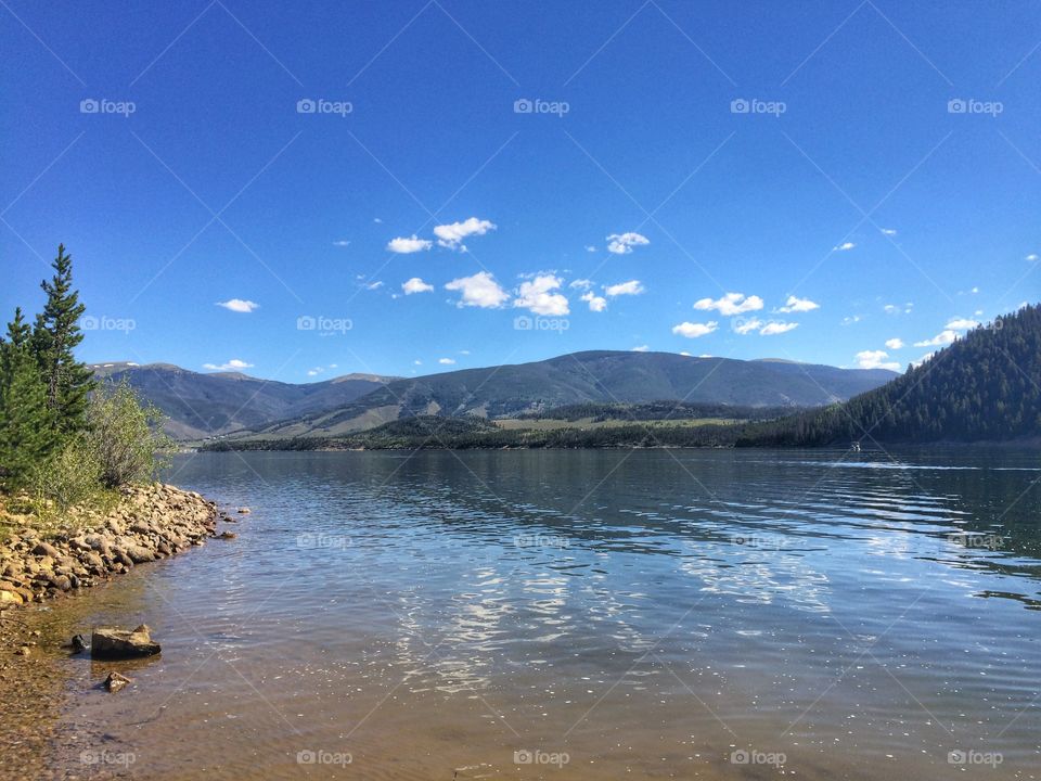 Scenic view of a lake
