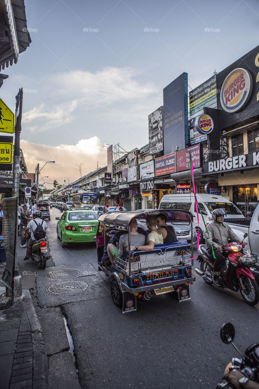 tuk-tuk ride