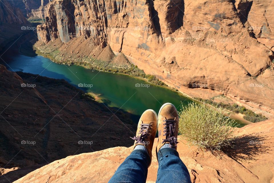 Hiking to Horseshoe Bend, Arizona