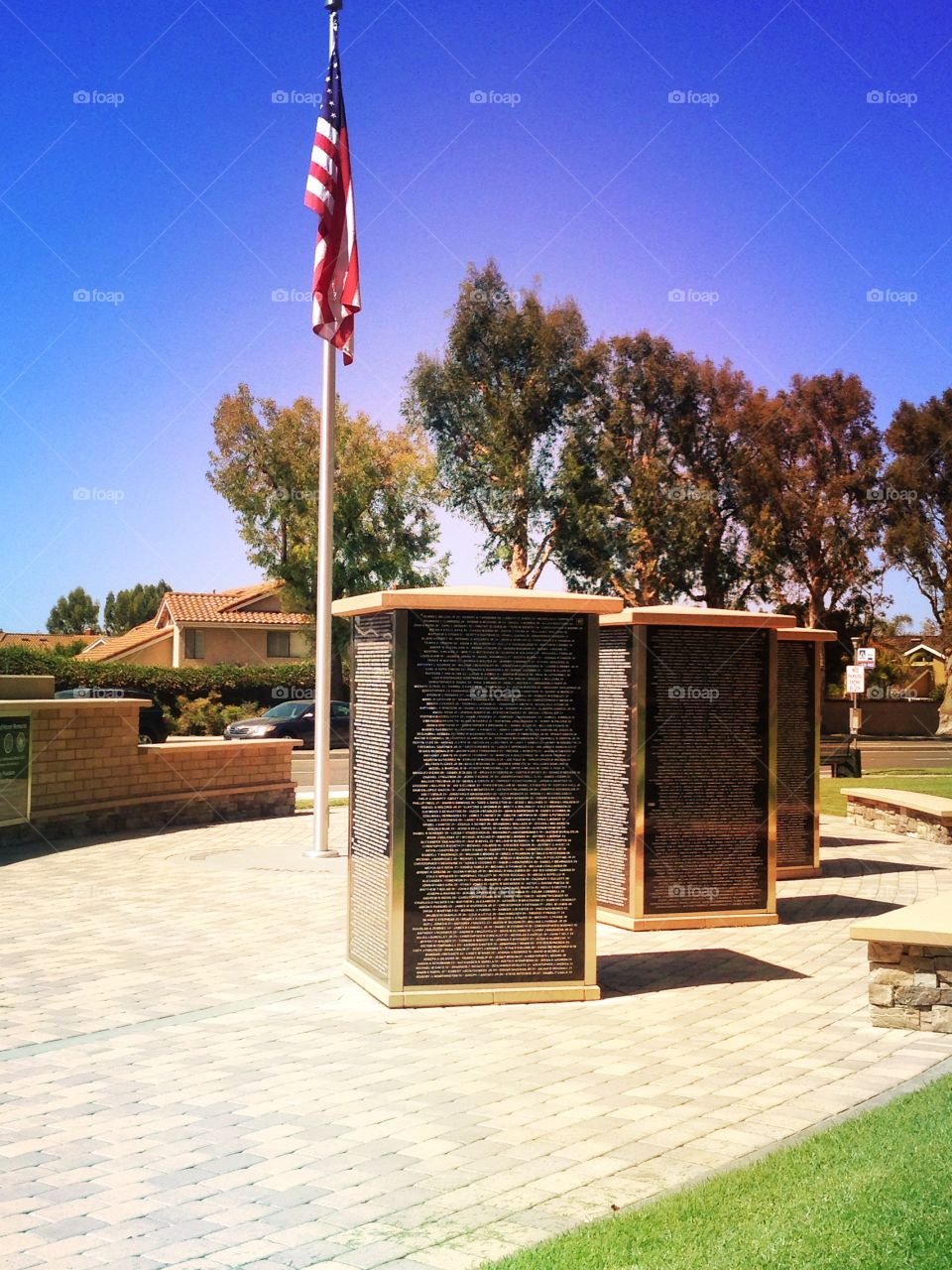Iraq war memorial - Irvine, CA