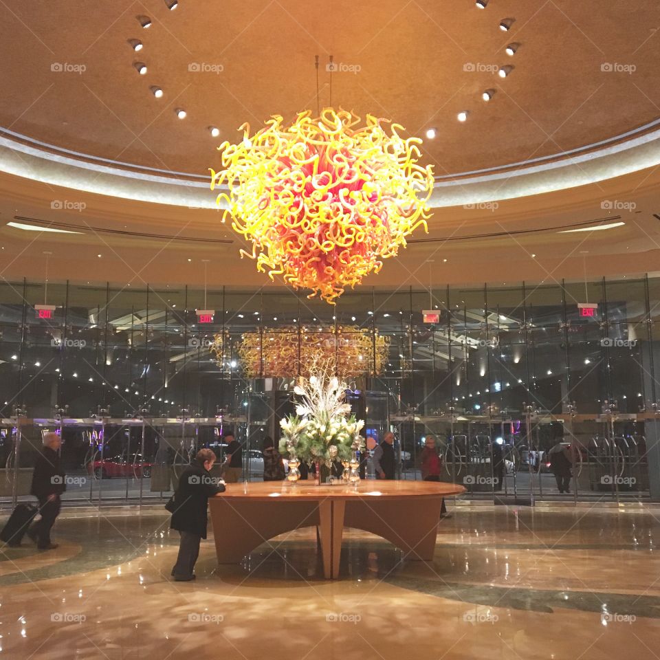 The borgata casino lobby 