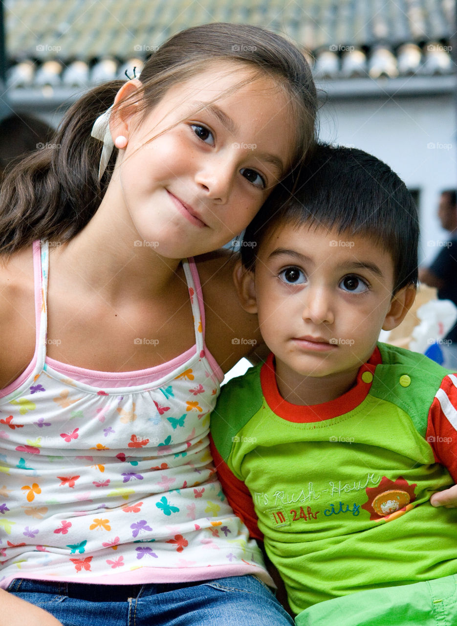 valencia spain girl children smile by ventanamedia