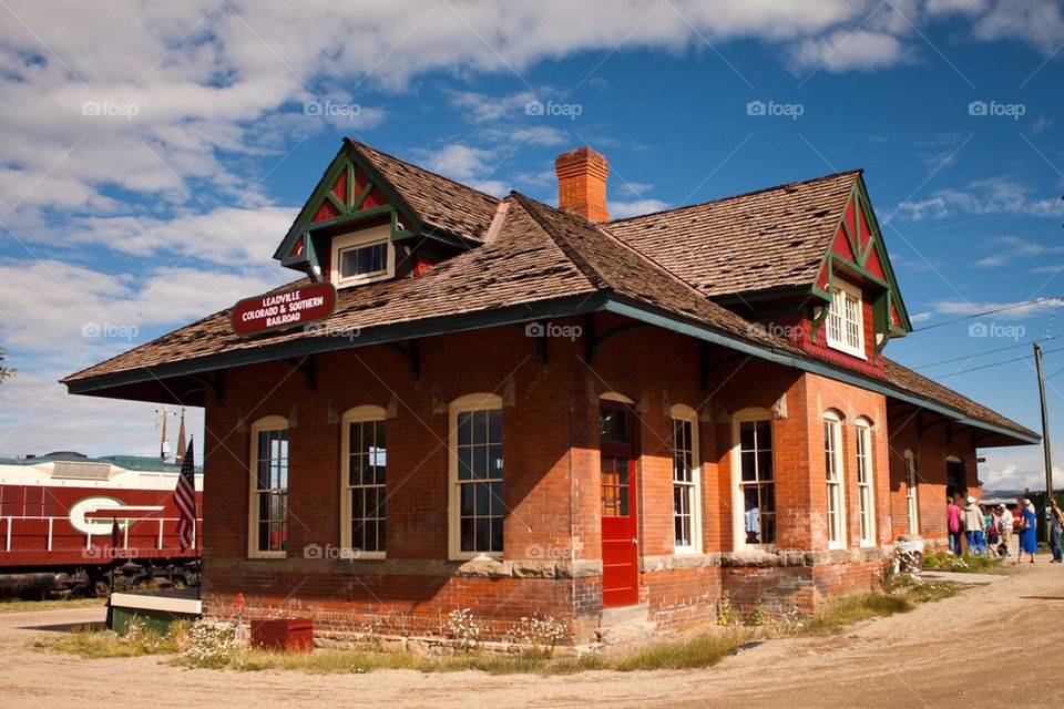 Leadville train Station