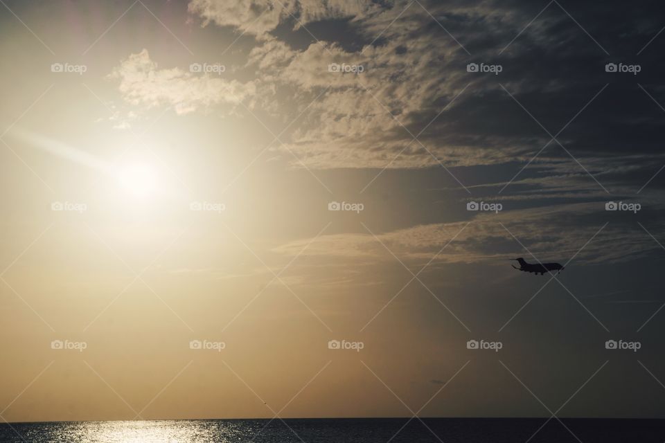 Sunset, Beach, Water, Sea, Dawn