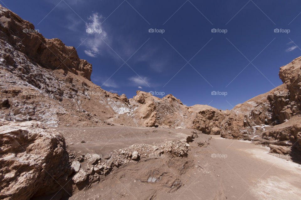 Atacama Desert in Chile near San Pedro de Atacama.