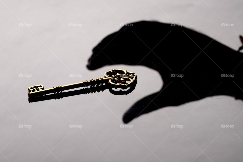 Grab the opportunity - a Shadow hand going forward to take a key.