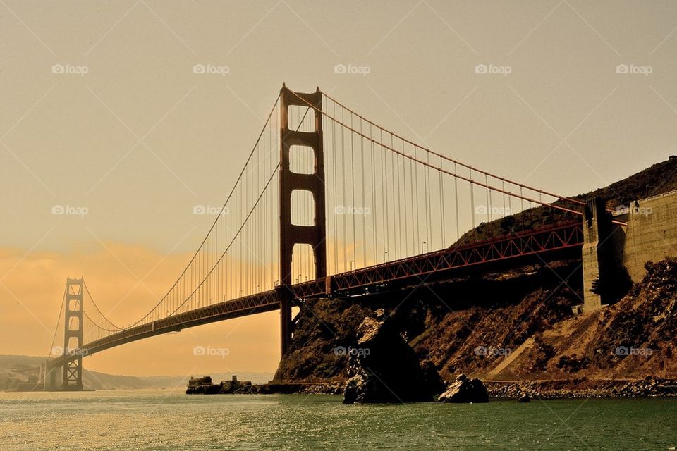 Golden Gate Bridge at Sunset