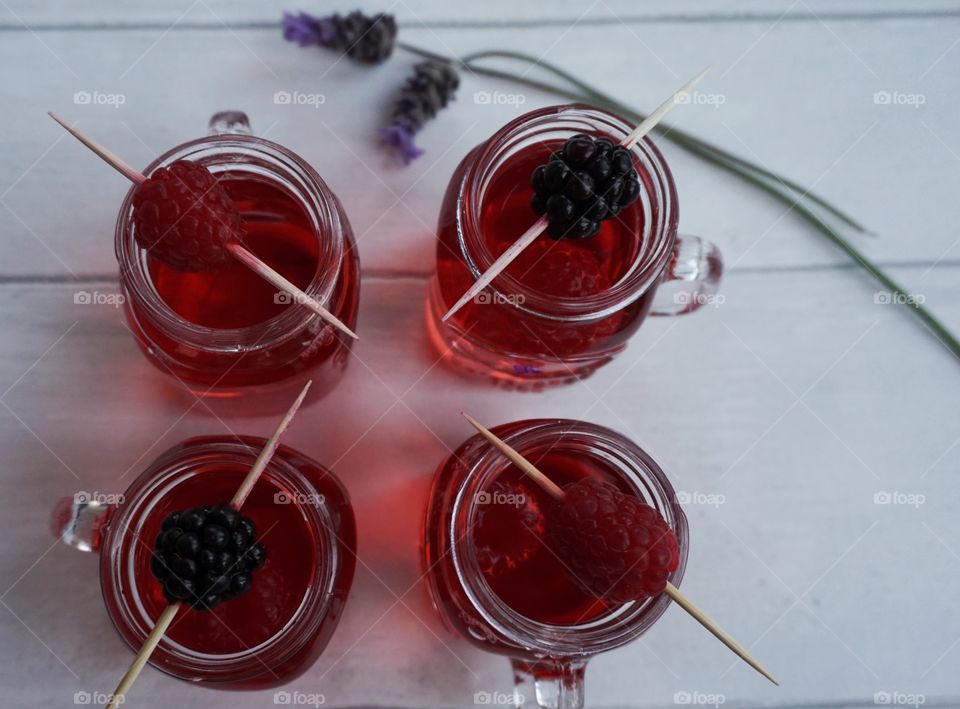 Raspberry Drinks 