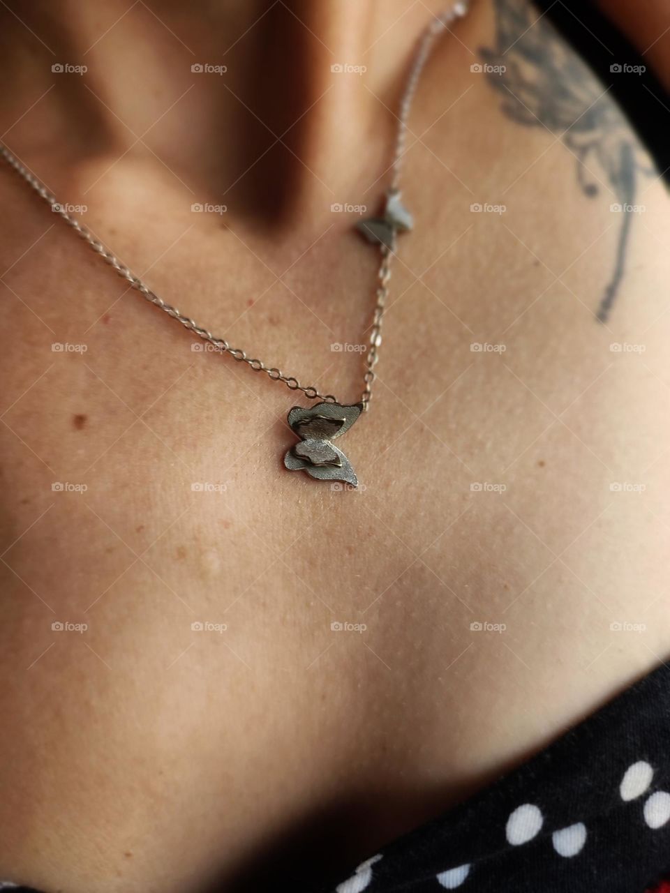 Sterling Silver Butterfly Necklace