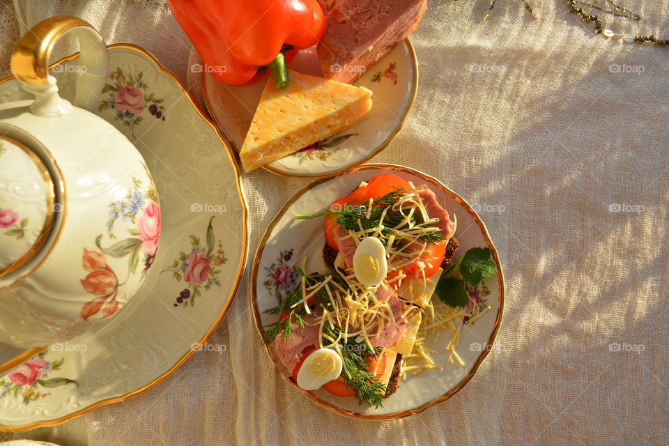 Food, No Person, Plate, Table, Dish