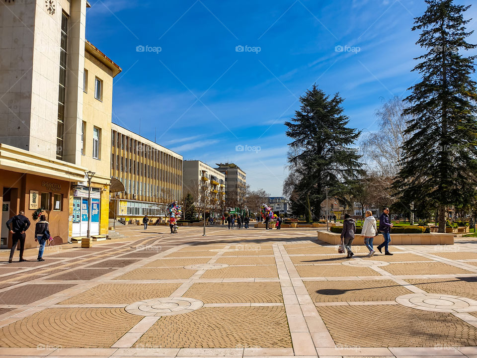 city center, Yambol-Bulgaria