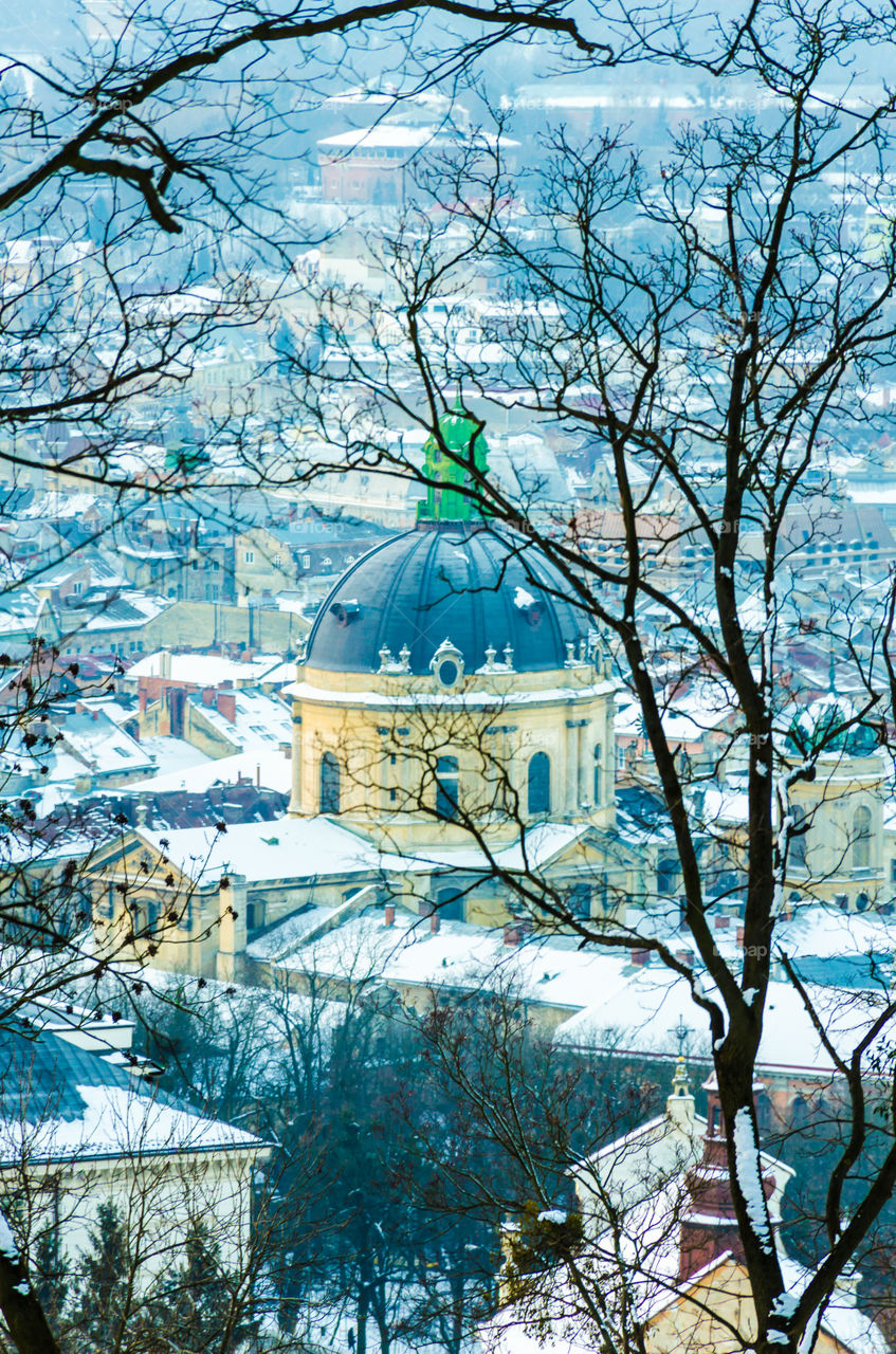 Lviv city architecture