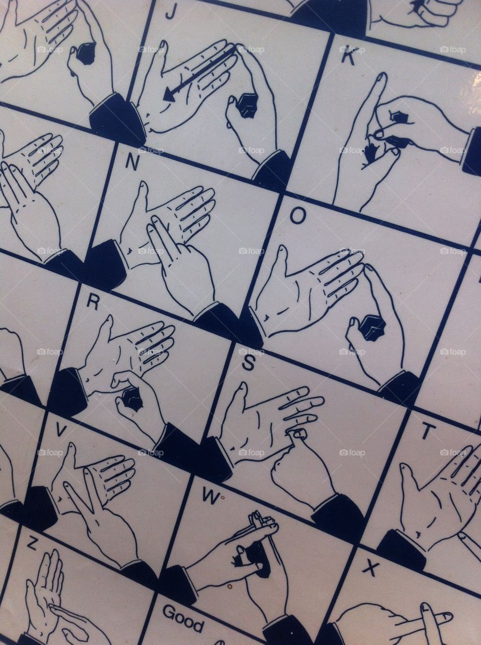 sign hands fingers illustration by king