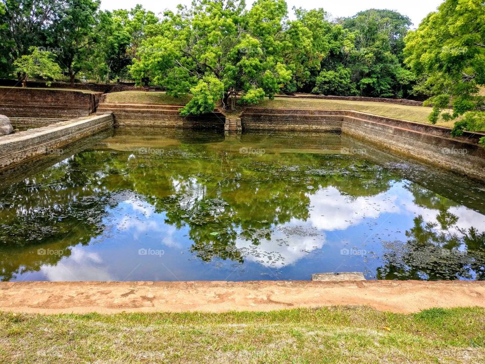 Water Garden at Sigiriya Sri Lanka