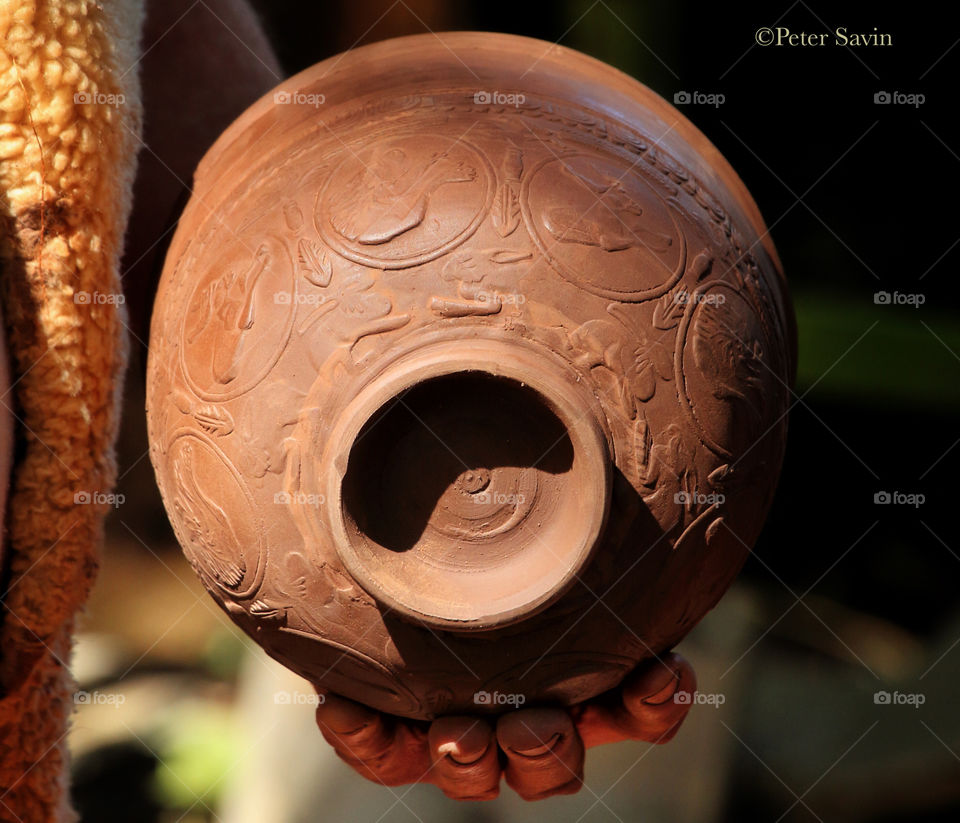 Samian pottery 