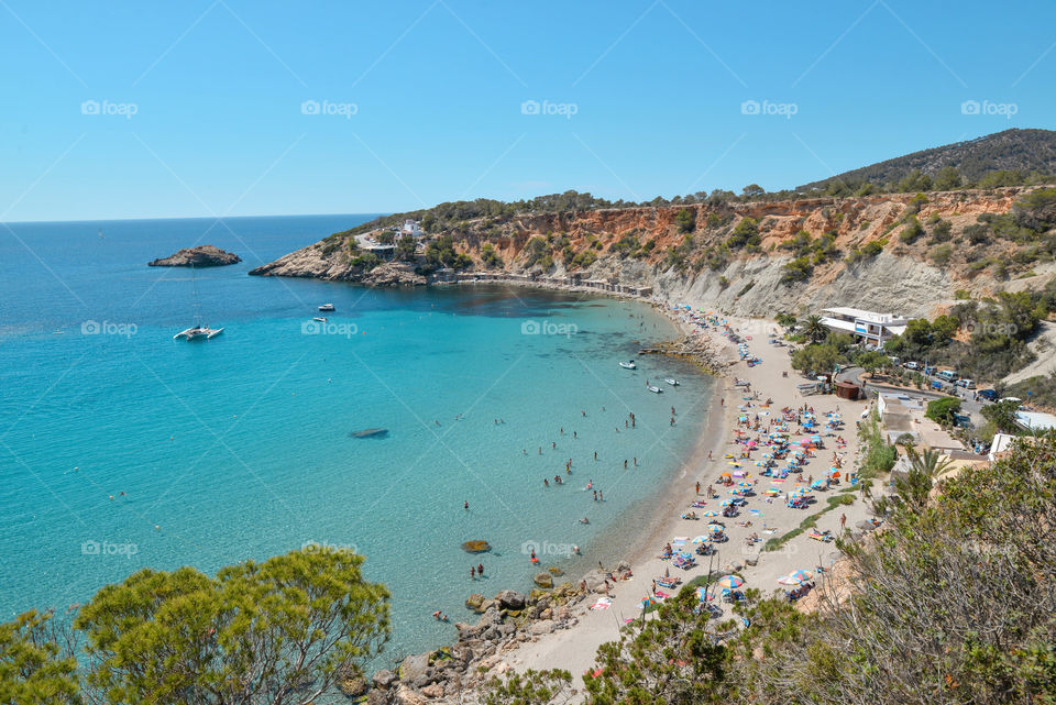 Cala d'hort ibiza, spain