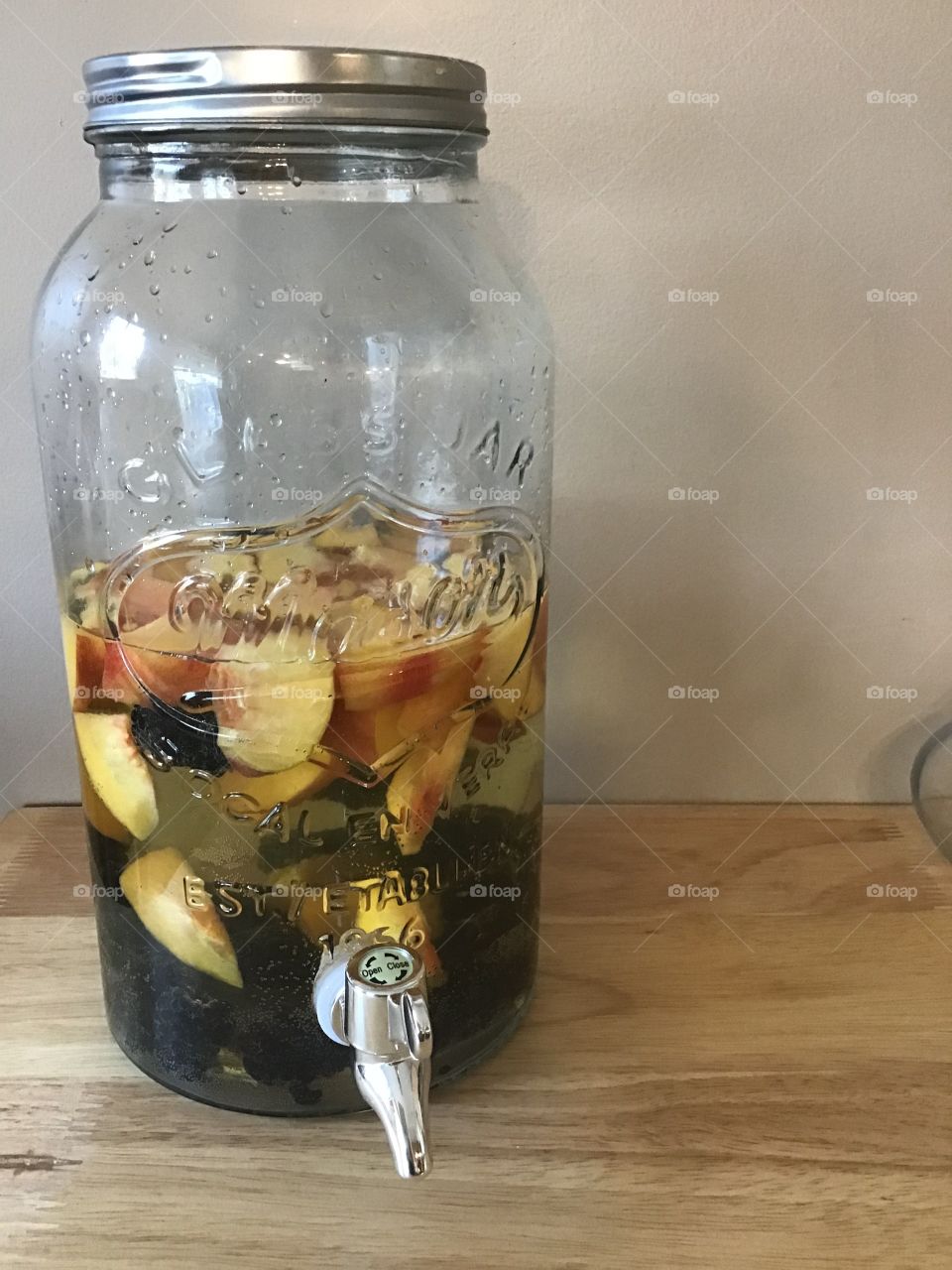 White sangria with St Germain