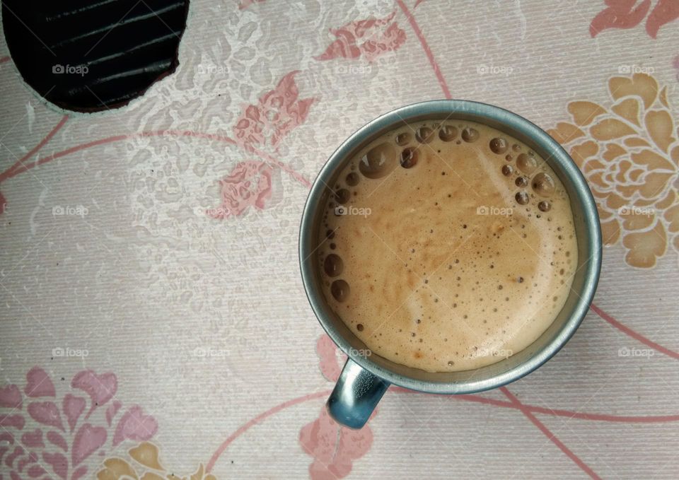 a cup of coffee