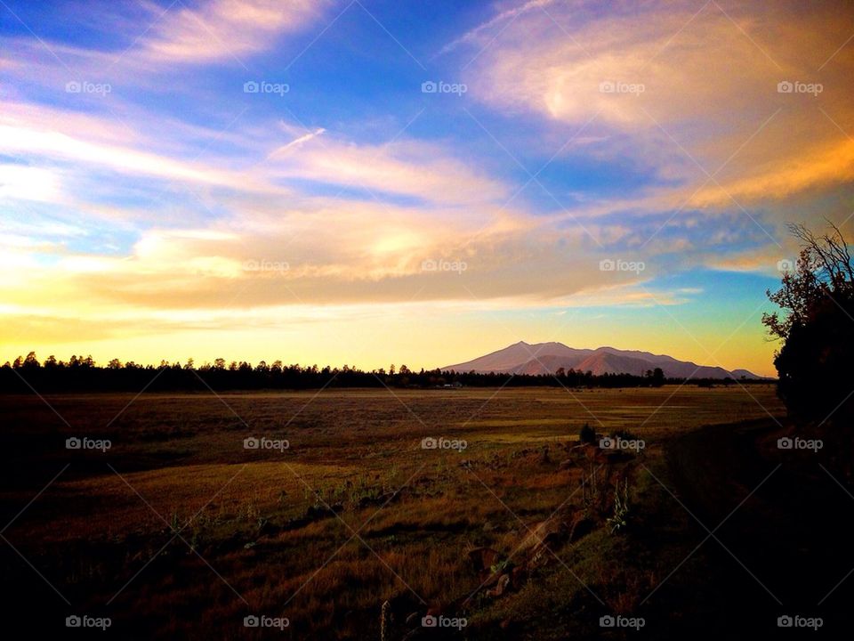 Flagstaff sunset