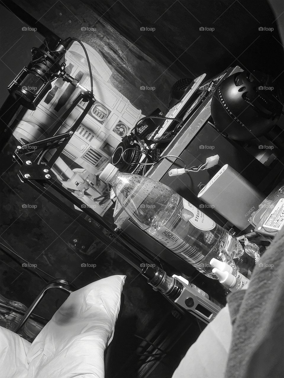 I don't know, just a bunch of stuff in black and white