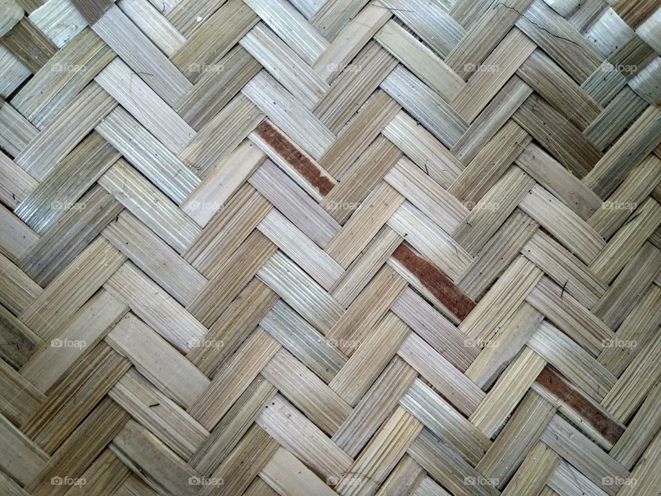 woven bamboo