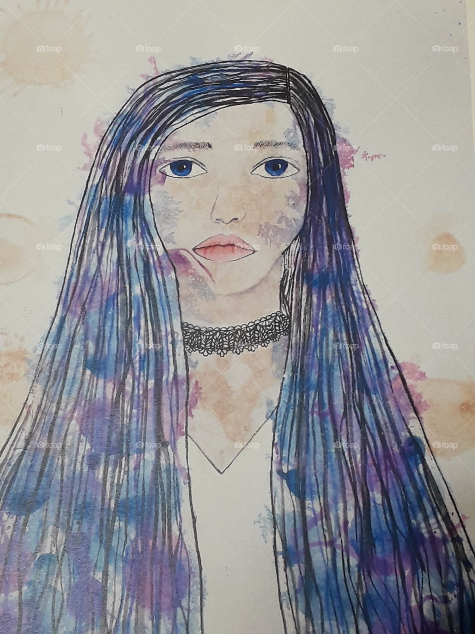 My practize of drawing class work..