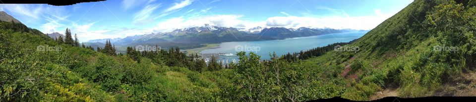 Alaska hiking 