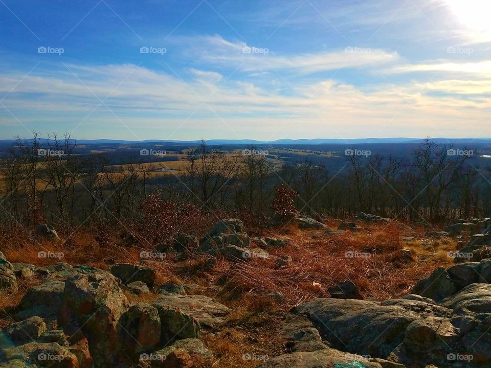 Scenic landscape view