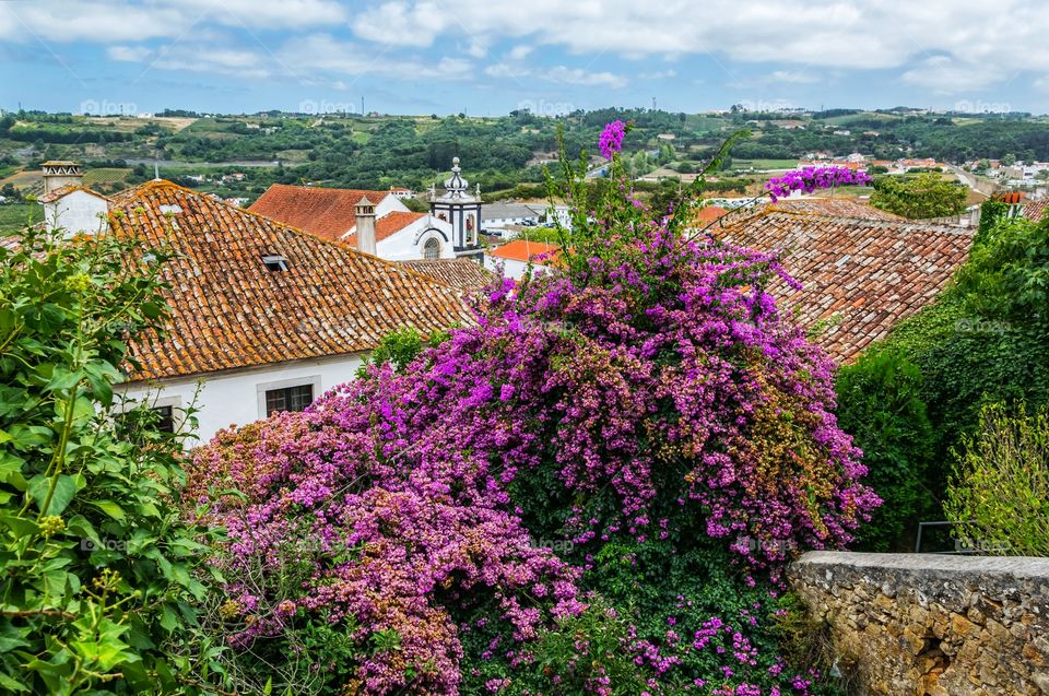 View of Óbidos, Portugal