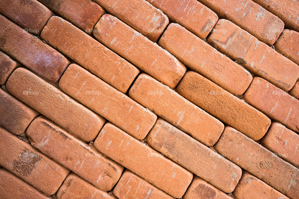 Red brick wall