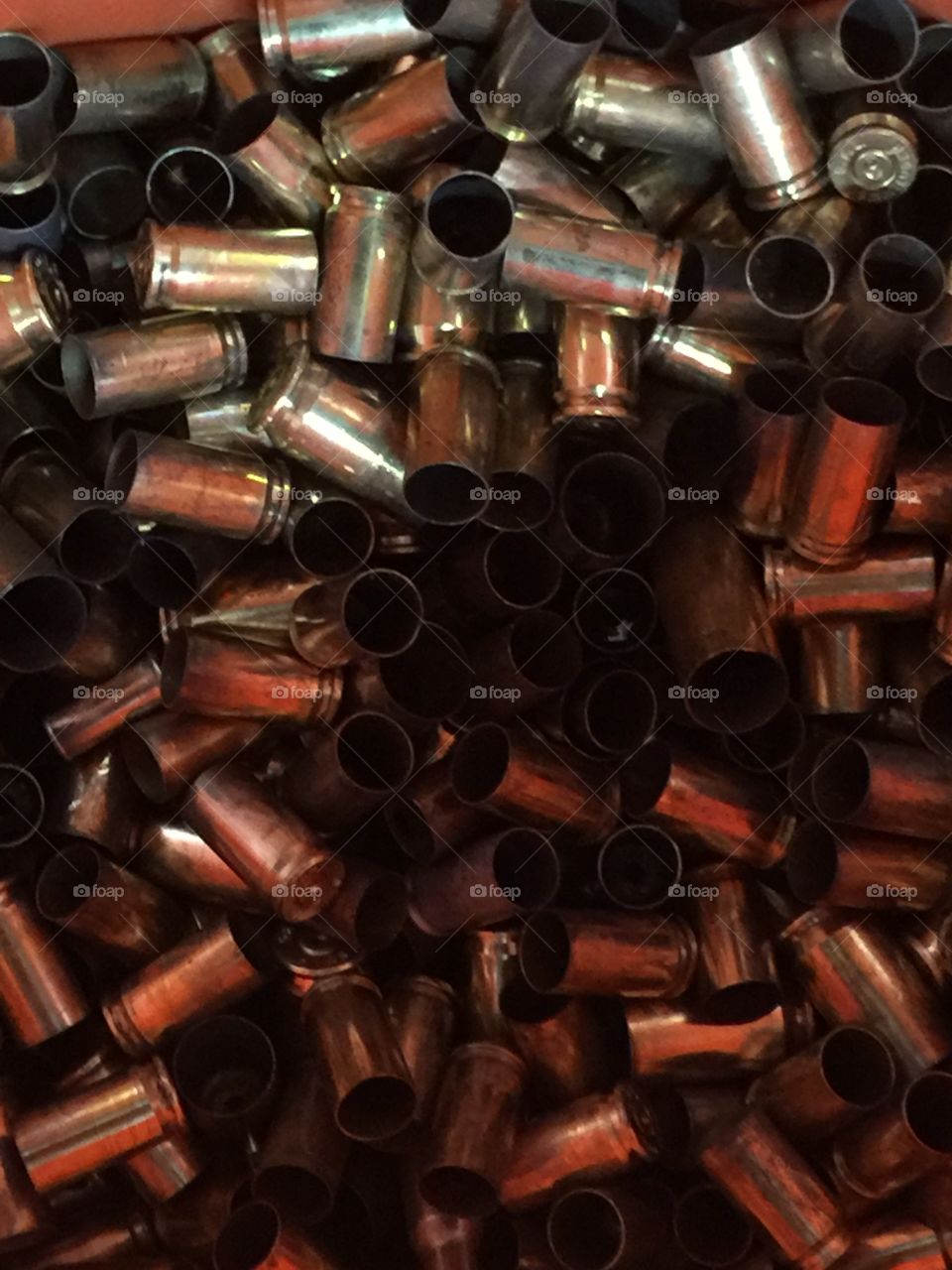 Another way to see empty bullet capsules. 