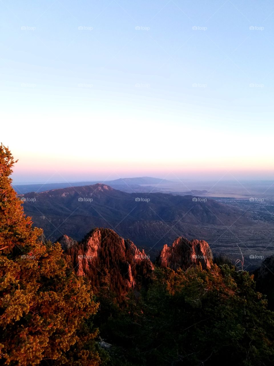 Rocky mountain range