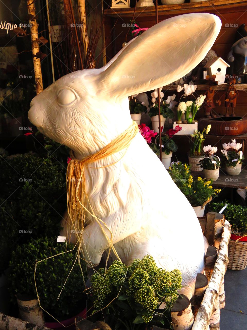 giant Easter bunny