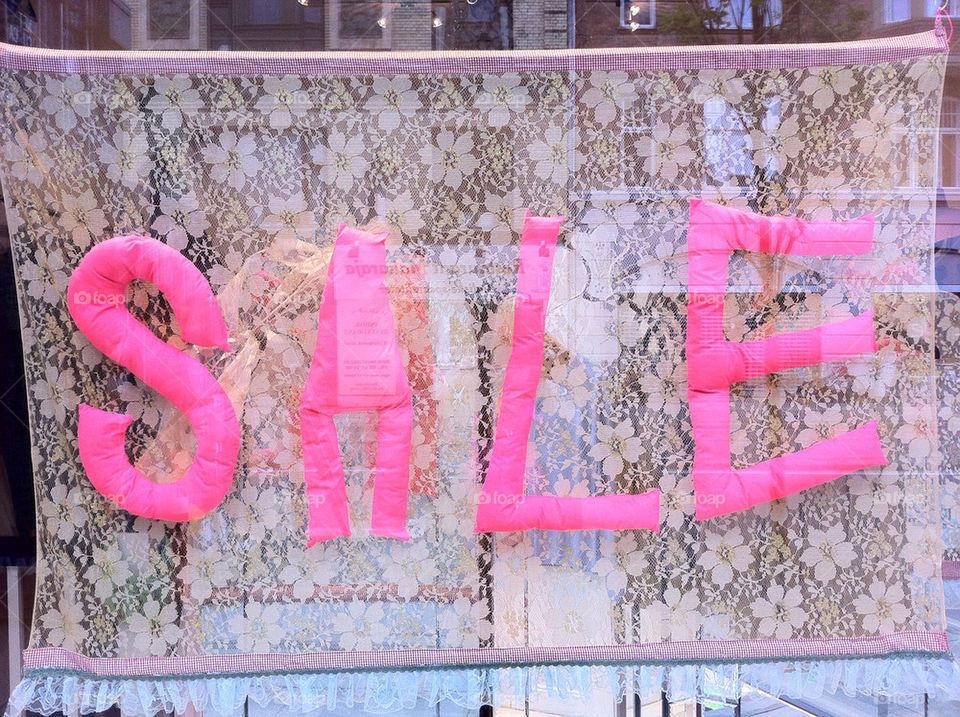 pink sign window shop by petra_lundin