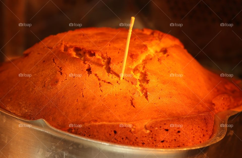baking of cake