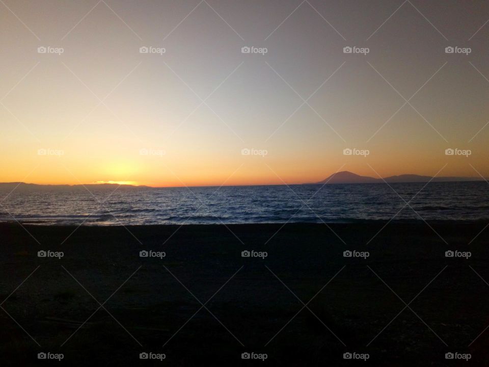 Sunset at the beach!