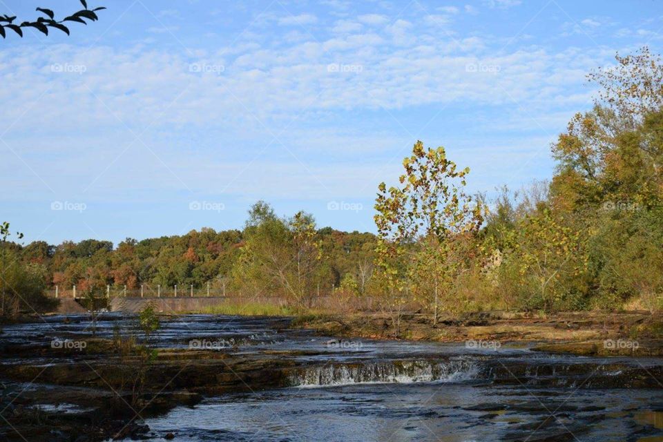 Top of  Kincaid Spillway