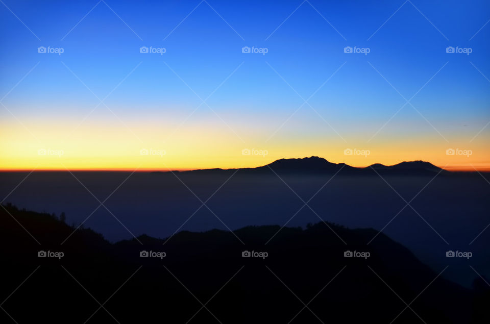 Dawn at Mt. Bromo Pananjakan
