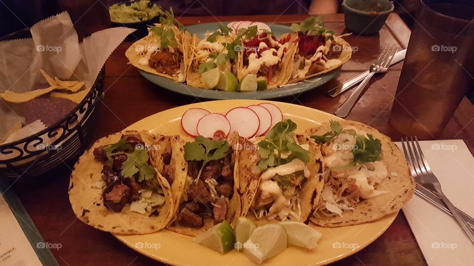 Homemade tacos