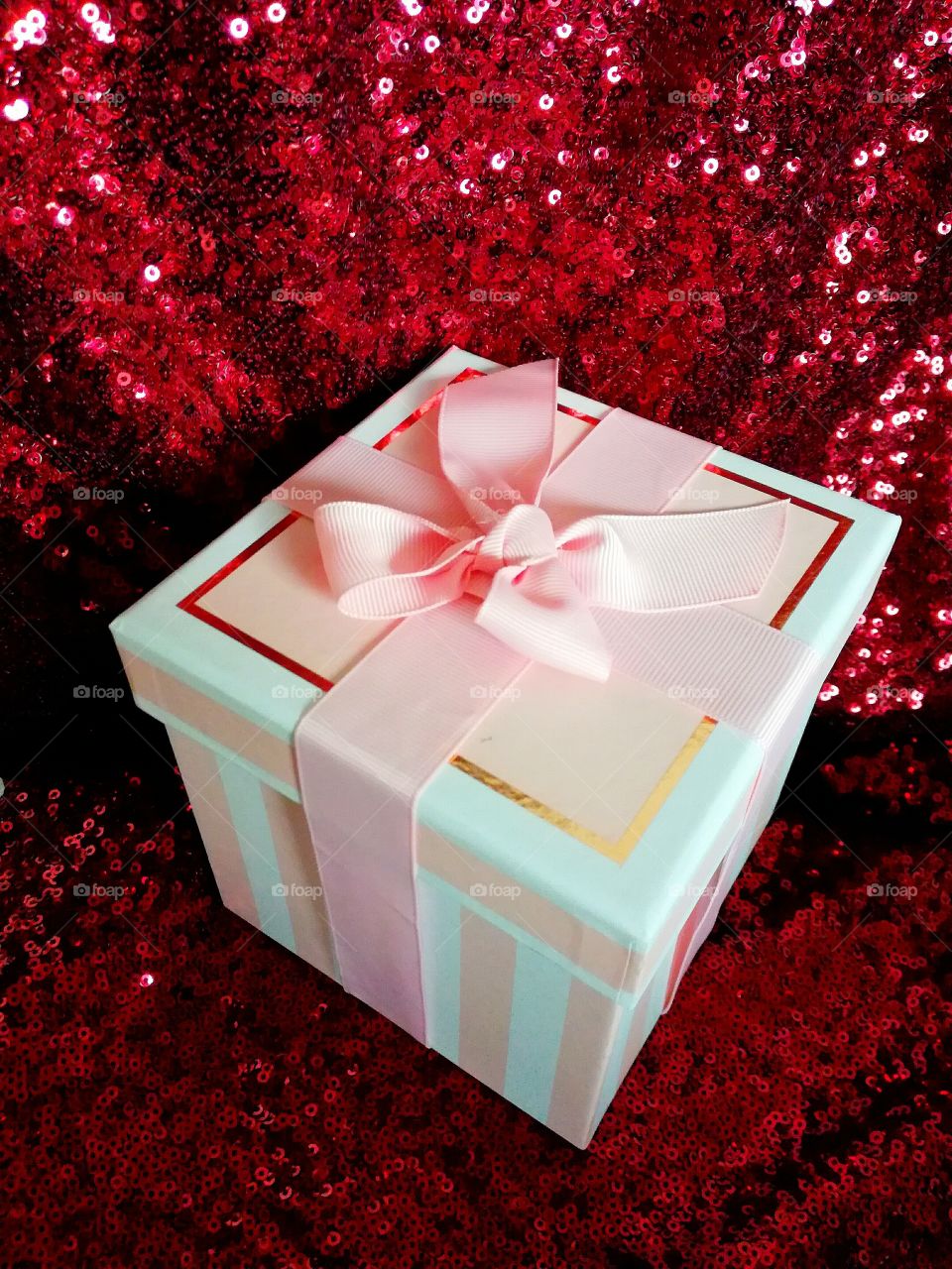 Close-up of a gift box