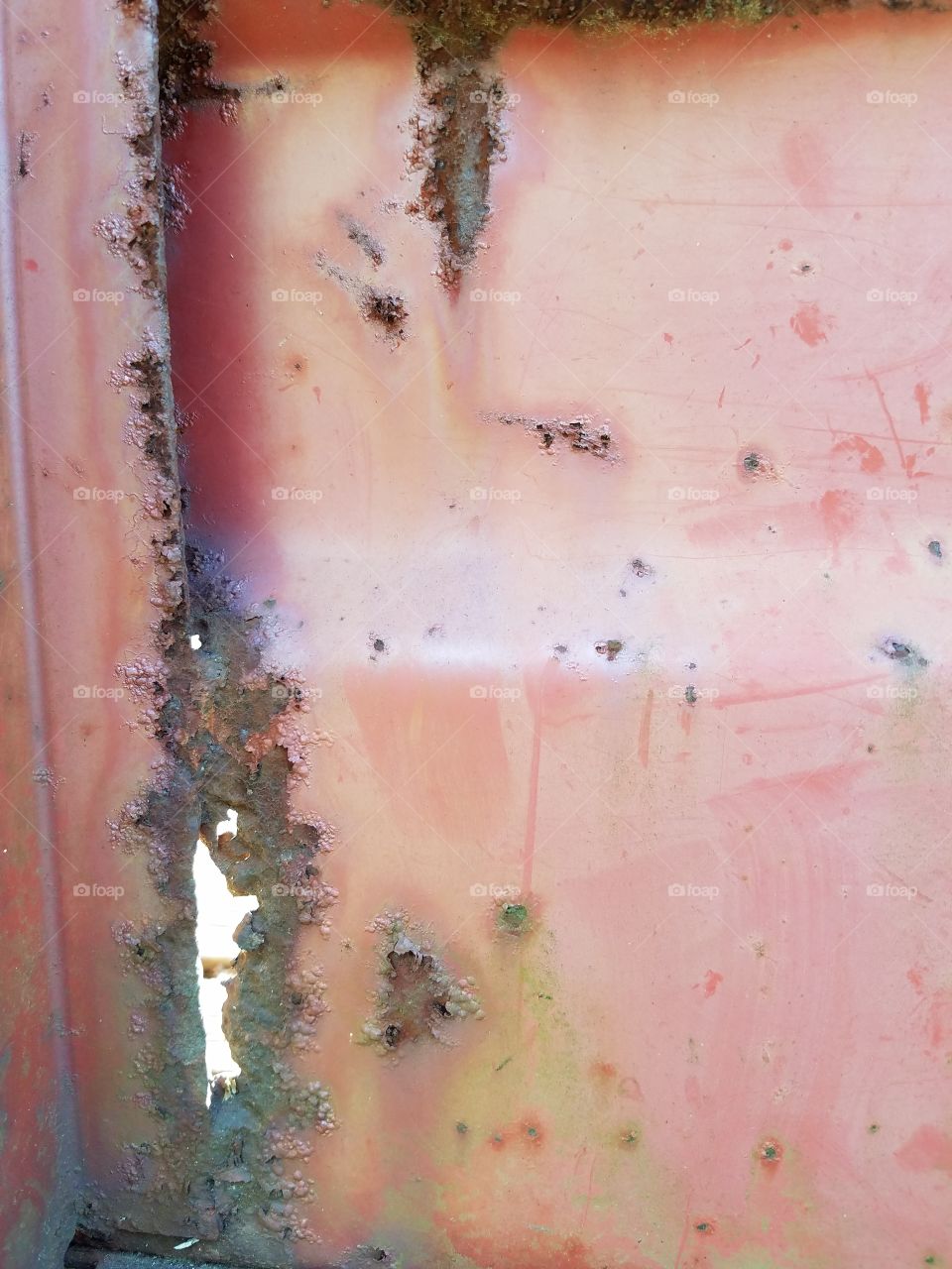 rugged, rusty, and red