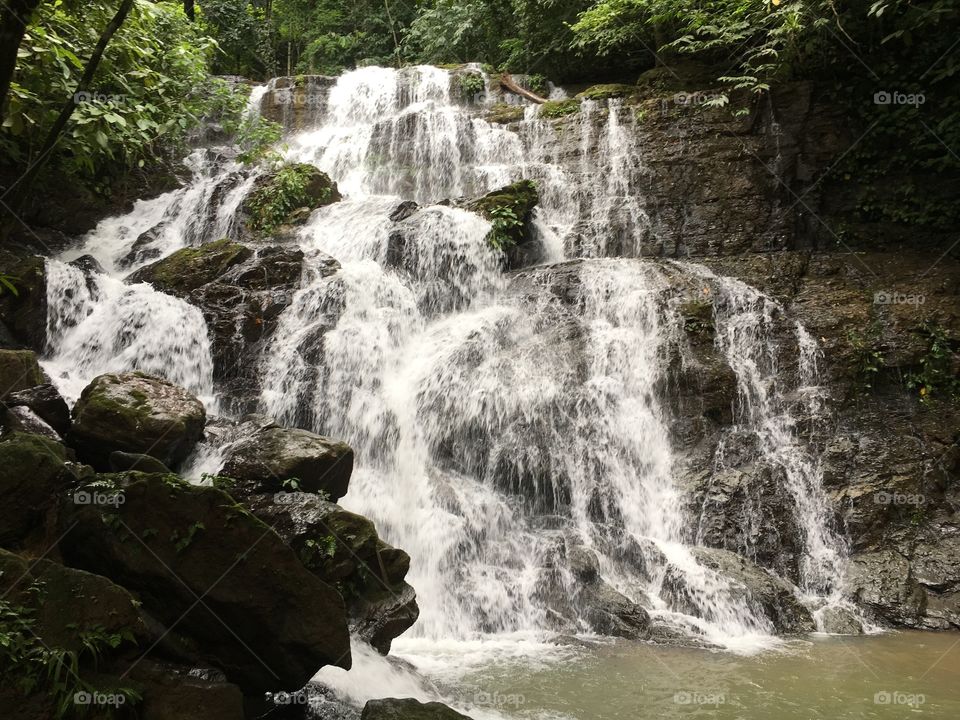 Rana Roja Waterfall, Pérez Zeledon, Costa Rica 