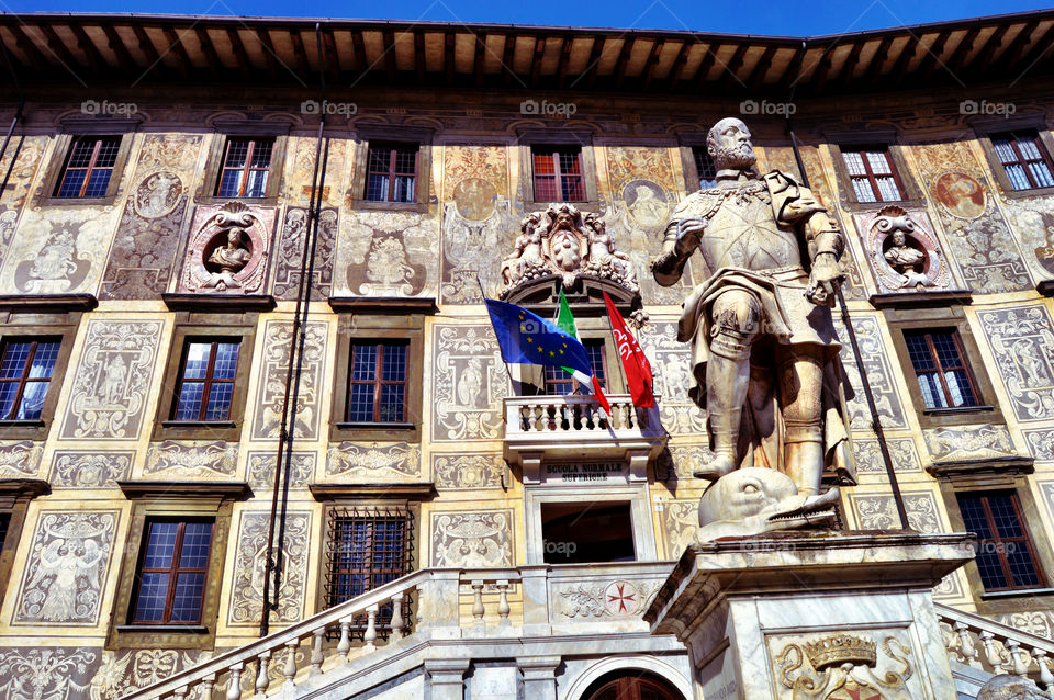 Palacio de los Caballeros. Palacio de los Caballeros (Pisa - Italy)