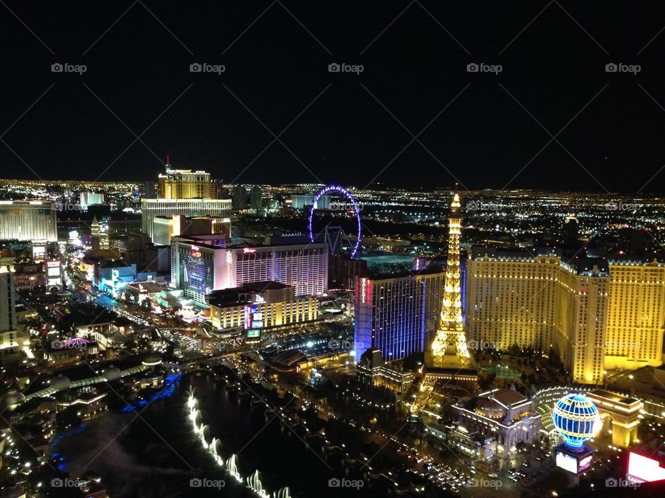Lighting up Vegas
