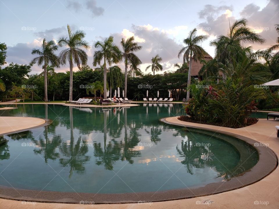 Relaxing Spa Pool All Inclusive Mexico
