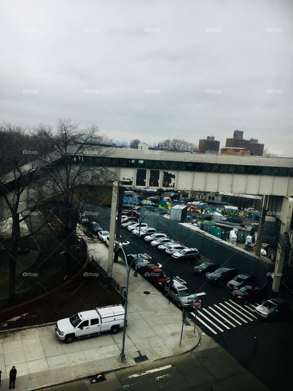 NYC VIEWS Brooklyn Broadway Junction Train Station 