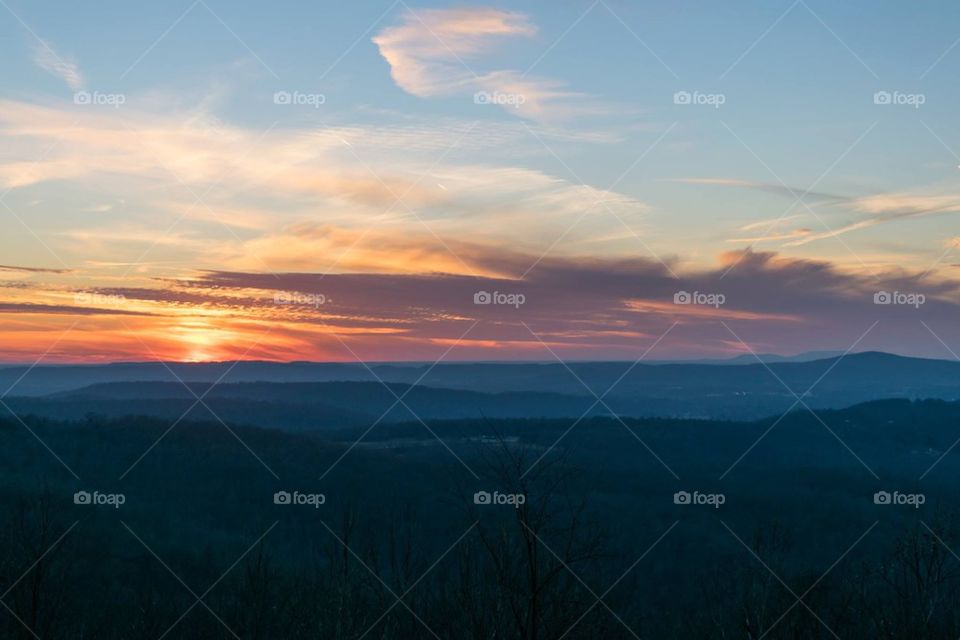 Tennessee sunset