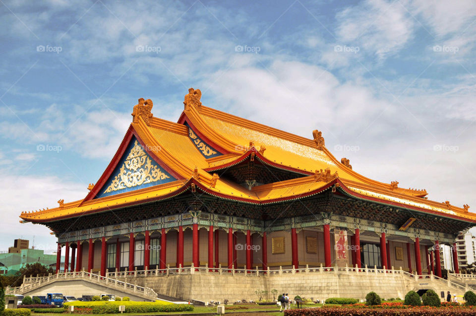 Chaiang kai-shek memorial hall